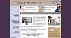 Desktop Screenshot of foxfamilylawyers.com